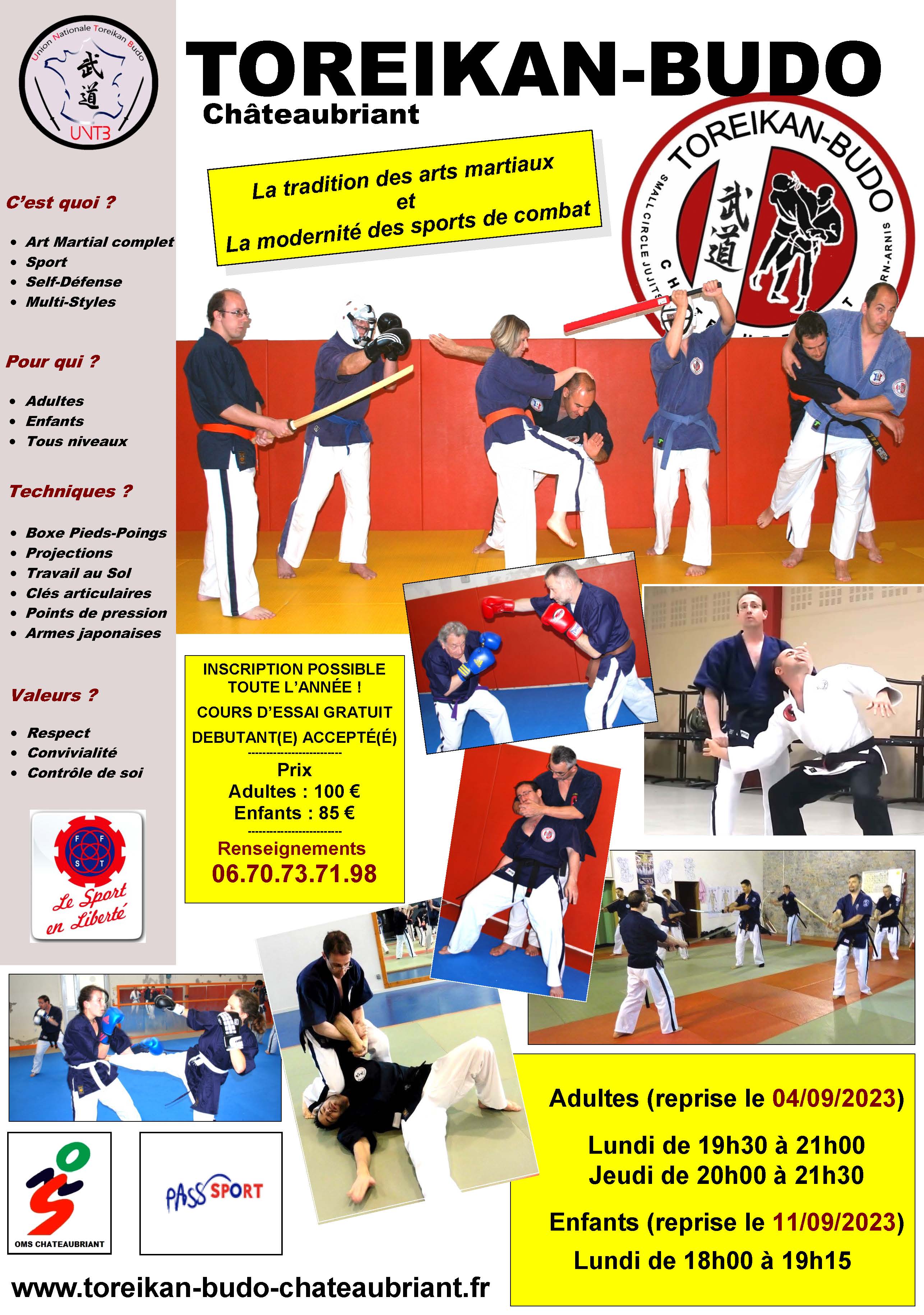 affiche toreikan Budo 2023 2024